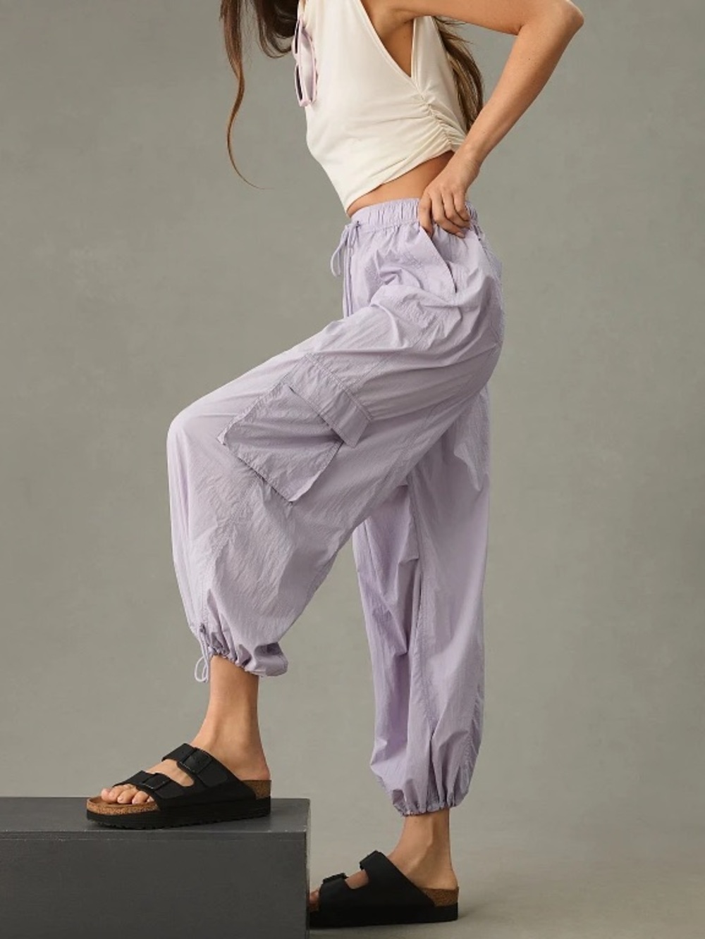 Anthropologie Purple Pants